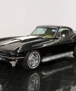 Black 67 Stingray Paint By Numbers