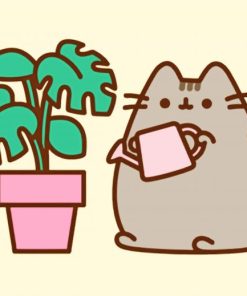 Cool Pusheen Cat Paint By Numbers