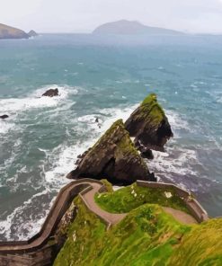 Dunquin Pier Paint By Numbers