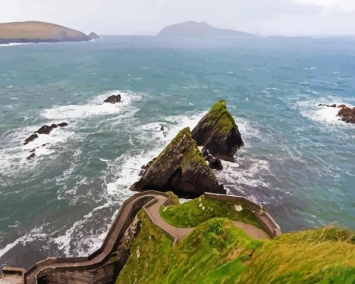 Dunquin Pier Paint By Numbers