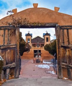 El Santuario De Chimayo Paint By Numbers