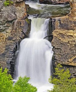 Linville Falls Paint By Numbers