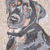 Mosaic Dog Paint By Numbers