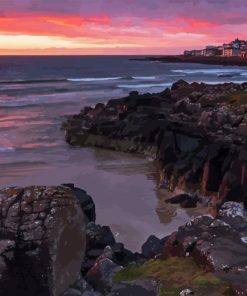 Portstewart Sunset Paint By Numbers