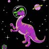 Space Dinosaur Paint By Numbers