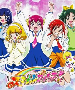 Smile Precure Paint By Numbers