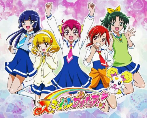 Smile Precure Paint By Numbers