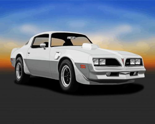 1977 Firebird Car Paint By Numbers