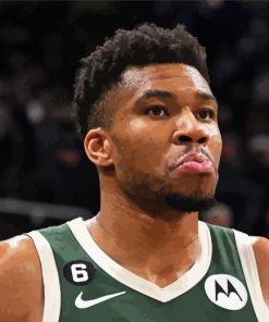 Giannis Antetokounmpo Paint By Numbers