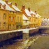 Canal In Bruges Paint By Numbers