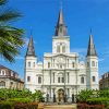 St Louis Cathedral Paint By Numbers