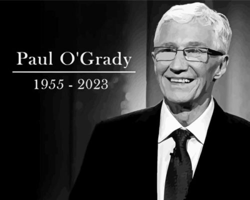 Paul O Grady Poster Paint By Numbers