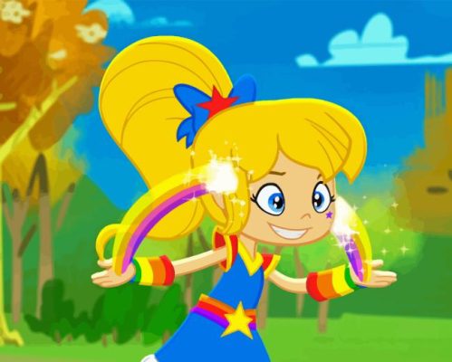 Rainbow Brite Paint By Numbers