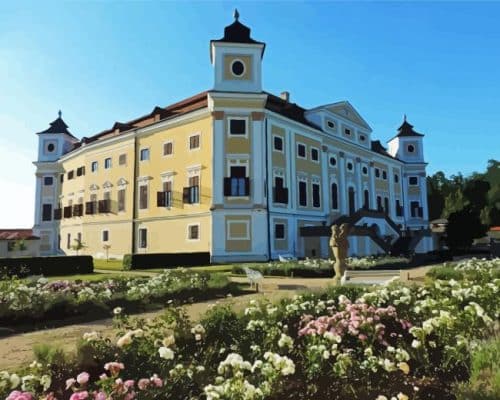 Schloss Milotice Moravia Paint By Numbers