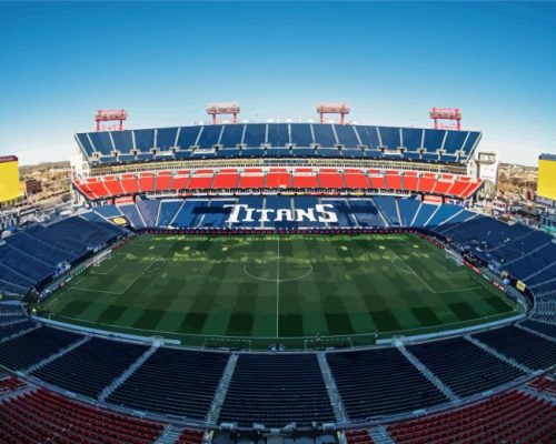 The Nissan Stadium Paint By Numbers