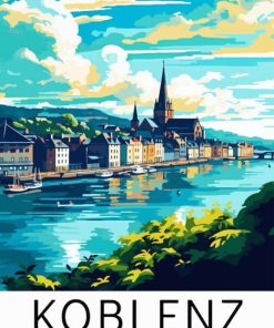 Koblenz Germany Paint By Numbers