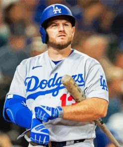 Max Muncy Paint By Numbers