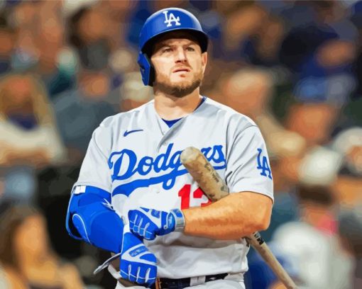 Max Muncy Paint By Numbers