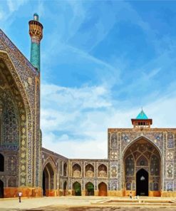 Shah Mosque Isfahan Paint By Numbers