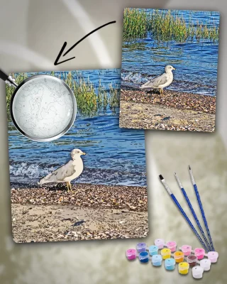 Custom Paint By Numbers​ Landscape