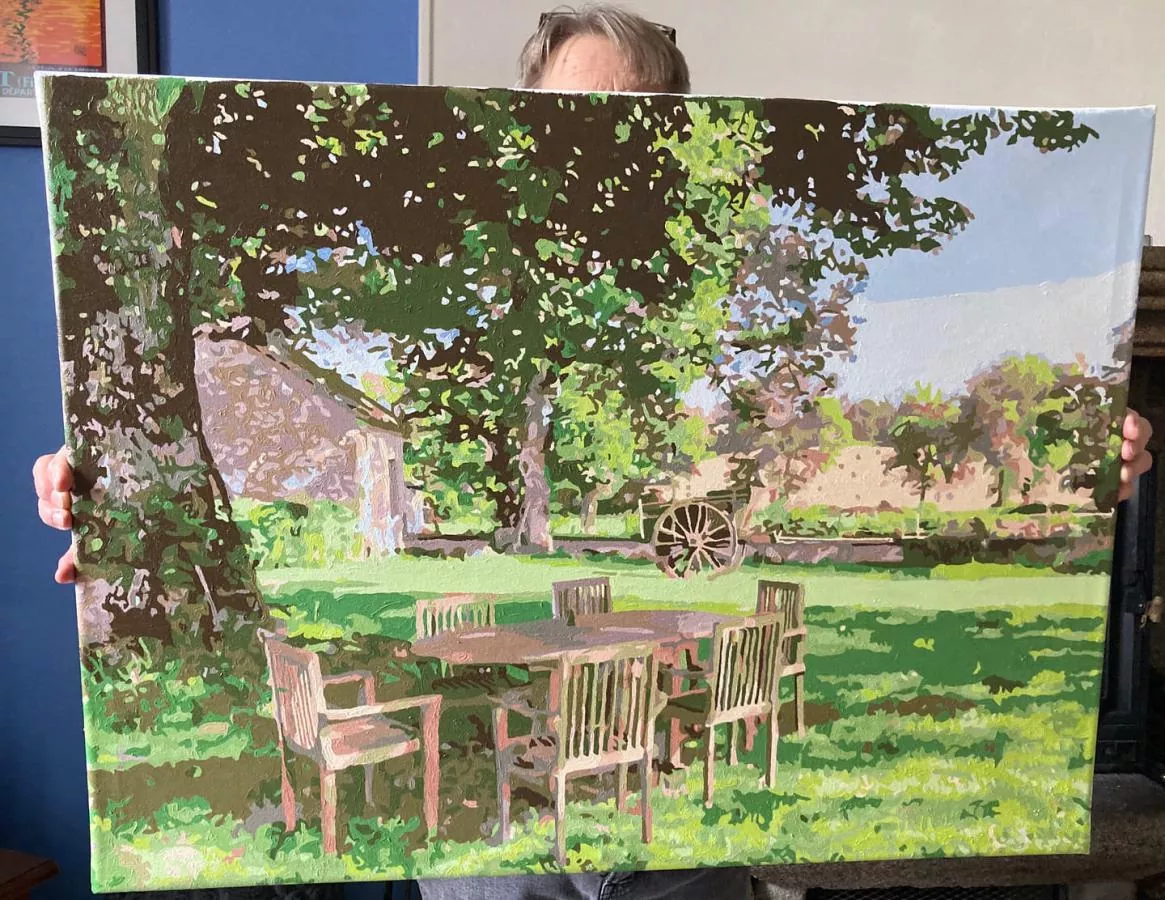 Custom Paint By Numbers​ Landscape review 1