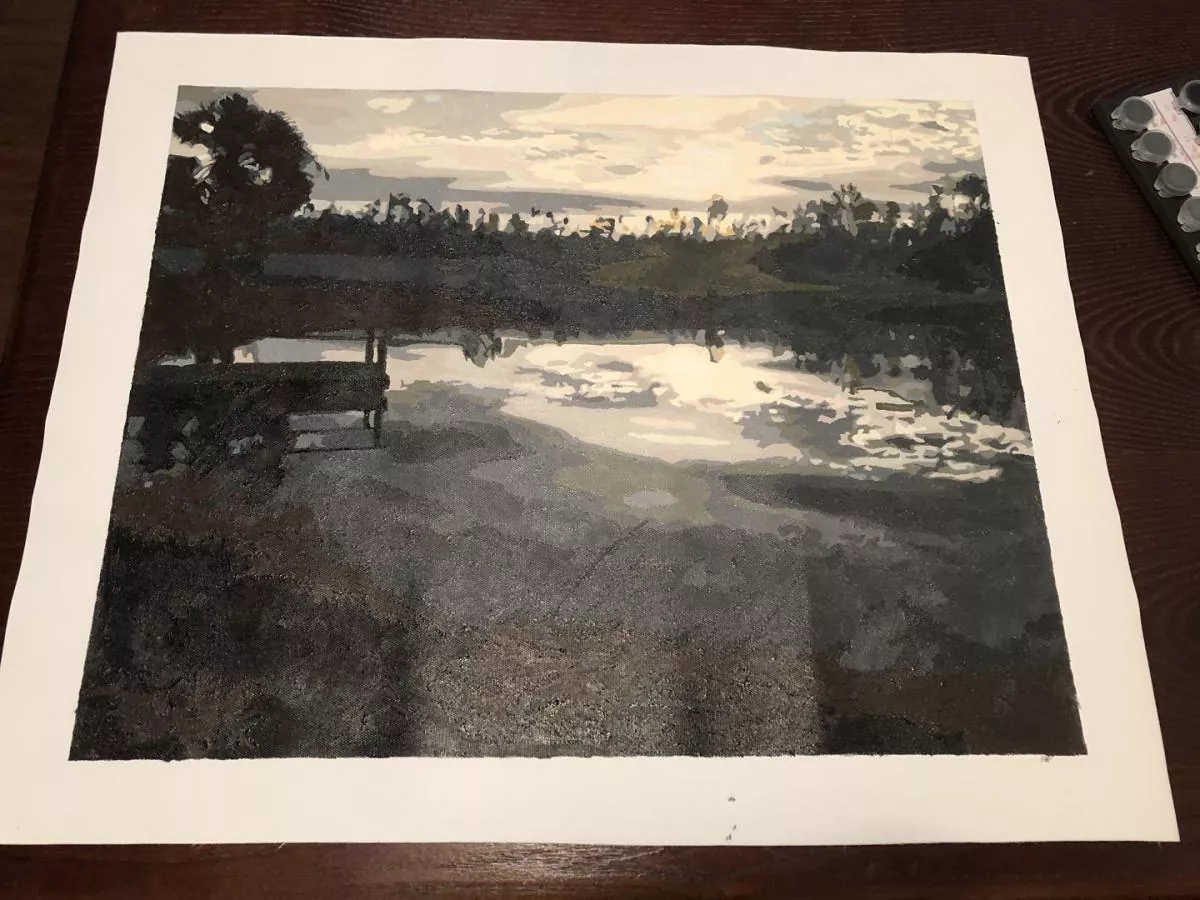 Custom Paint By Numbers​ Landscape review 2